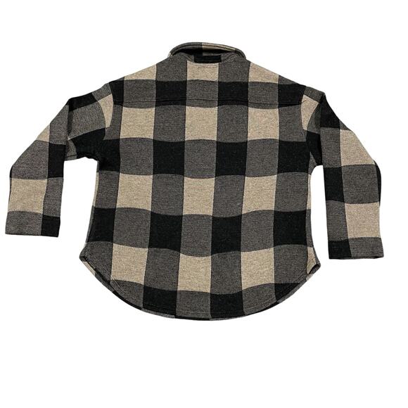 Thread & Supply Darius Jacket 1X Taupe Black Check Preppy Classic - Picture 8 of 11